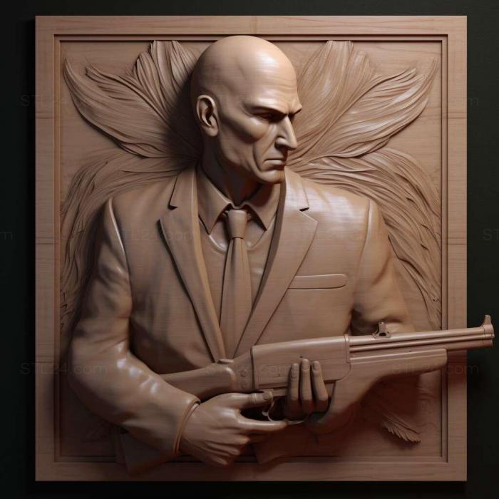 Games (Hitman 2 1, GAMES_13825) 3D models for cnc